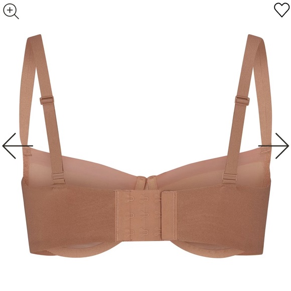 Skims No Show Balconette Bra 34C in Sienna - Picture 3 of 6
